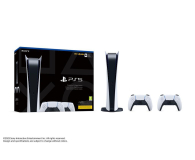SONY PS5 825GB Digital + DualSense Biały - 1468556 - zdjęcie 1